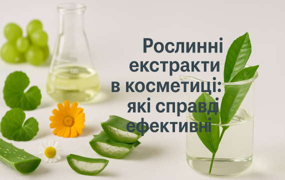 Рослинні екстракти в косметиці: які справді ефективні