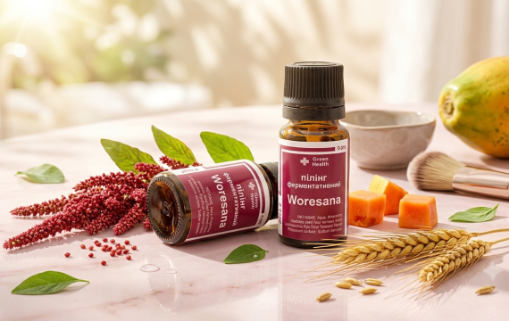 Нежное обновление летом: ферментативный пилинг Woresana
