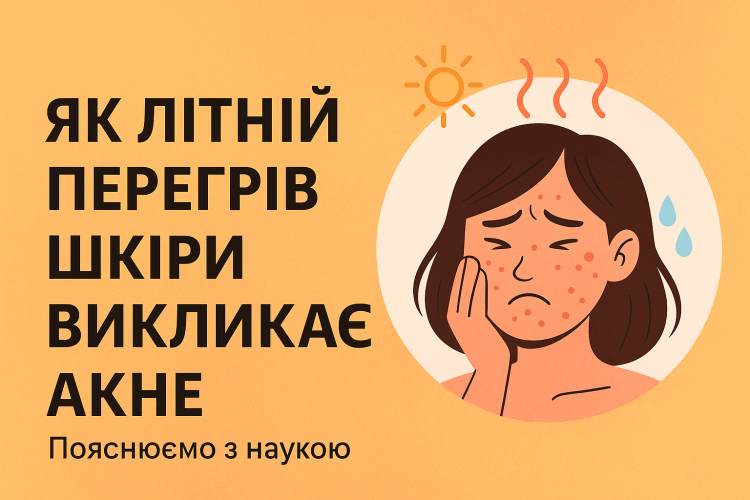 Як літній перегрів шкіри викликає акне?