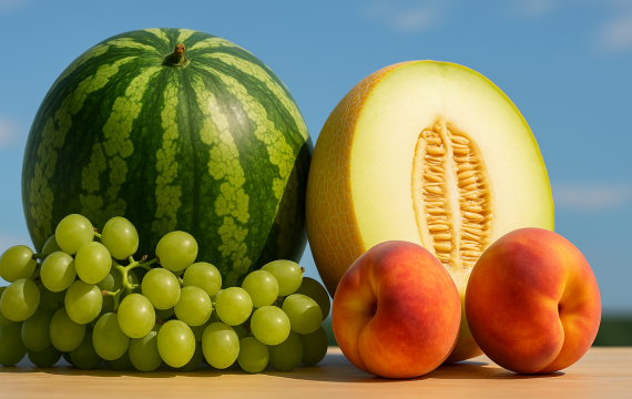 Виноград, персики, кавуни, дині… Чи справді корисне те, що ми полюбляємо влітку?