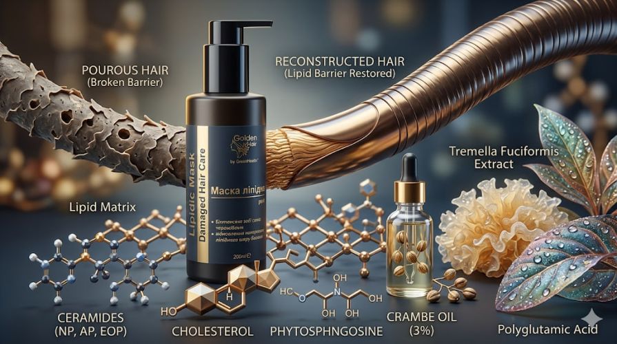 Lipidic Mask: Фундамент здоровья ваших волос