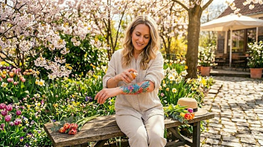 Весна найкращий час для тату: Як зберегти свій шедевр яскравим назавжди