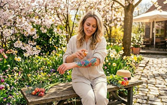 Весна найкращий час для тату: Як зберегти свій шедевр яскравим назавжди