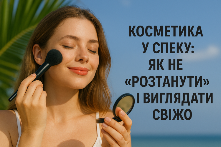 Косметика у спеку: як не «розтанути» і виглядати свіжо