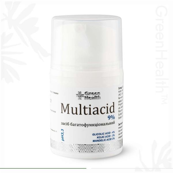 "MultiAcid" 9%, pH 3,3 (засіб багатофункціональний) "MultiAcid" 9%, pH 3,3 (засіб багатофункціональний)