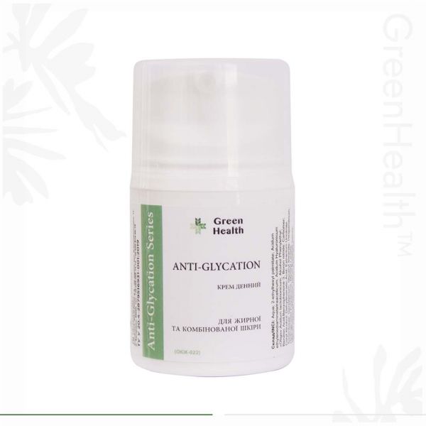 Крем денний “Anti-Glycation” для жирної та комбінованної шкіри Крем денний “Anti-Glycation” для жирної та комбінованної шкіри