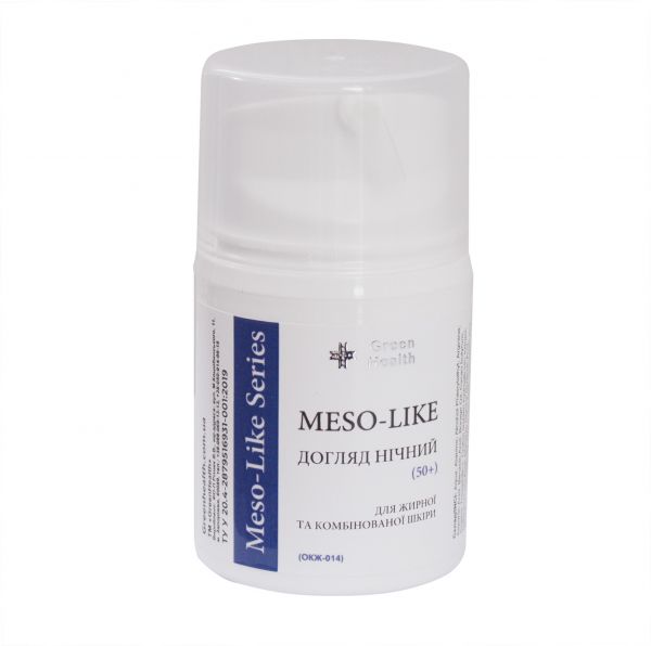 «Meso-Like» уход ночной для жирной и комбинированной кожи (50+) «Meso-Like» уход ночной для жирной и комбинированной кожи (50+)